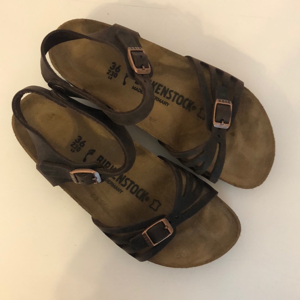 Birkenstock ankle sandal (VERY lightly worn)